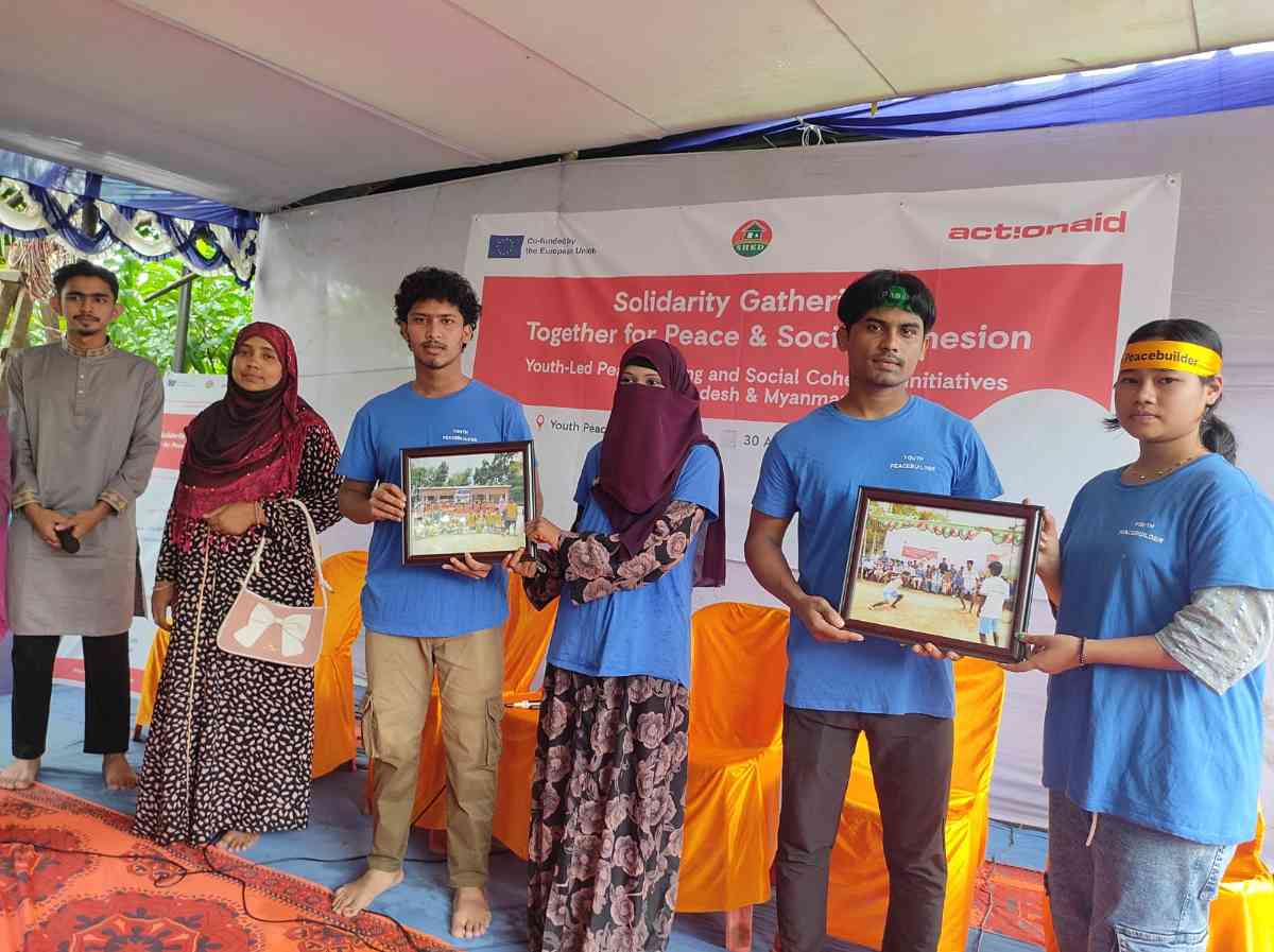 সামাজিক সম্প্রীতি জোরদারে টেকনাফে দুই স্থানে সংহতি সমাবেশ